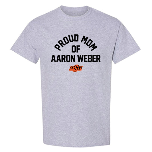 Oklahoma State - NCAA Baseball : Aaron Weber - Sports Mom T-Shirt-0
