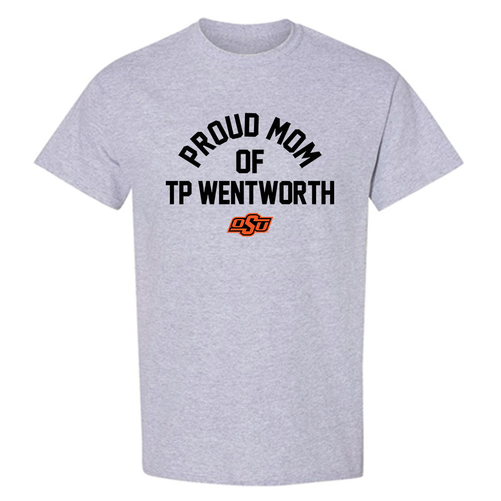 Oklahoma State - NCAA Baseball : TP Wentworth - Sports Mom T-Shirt-0