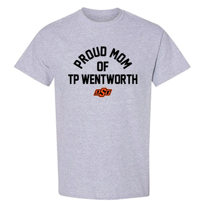 Oklahoma State - NCAA Baseball : TP Wentworth - Sports Mom T-Shirt-0