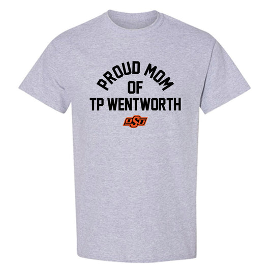 Oklahoma State - NCAA Baseball : TP Wentworth - Sports Mom T-Shirt-0