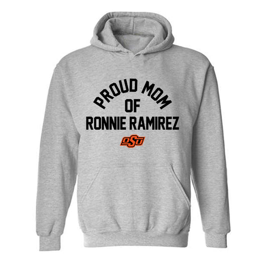 Oklahoma State - NCAA Wrestling : Ronnie Ramirez - Sports Mom Hooded Sweatshirt-0