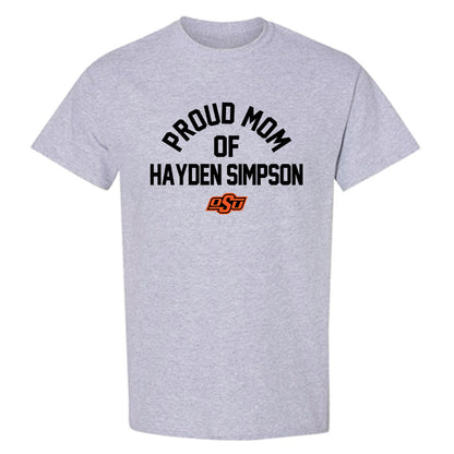 Oklahoma State - NCAA Wrestling : Hayden Simpson - Sports Mom T-Shirt-0