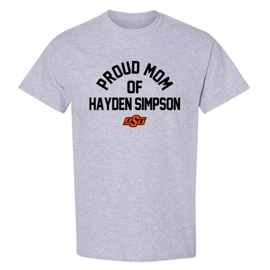 Oklahoma State - NCAA Wrestling : Hayden Simpson - Sports Mom T-Shirt-0