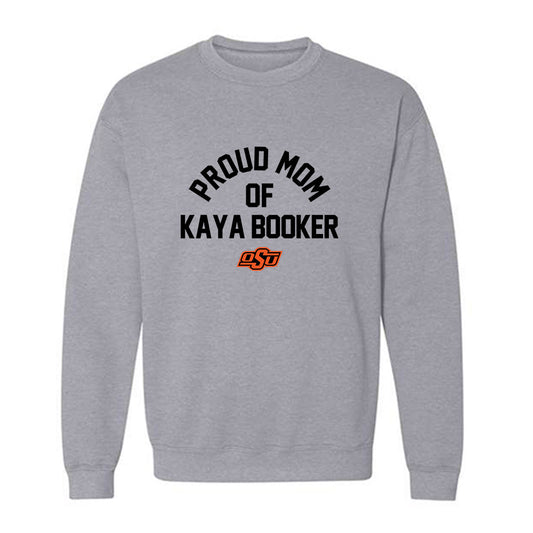 Oklahoma State - NCAA Softball : Kaya Booker - Sports Mom Crewneck Sweatshirt-0