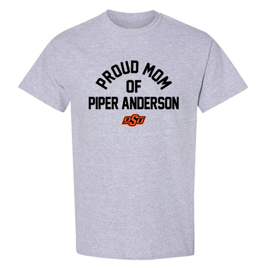 Oklahoma State - NCAA Equestrian : Piper Anderson - Sports Mom T-Shirt-0