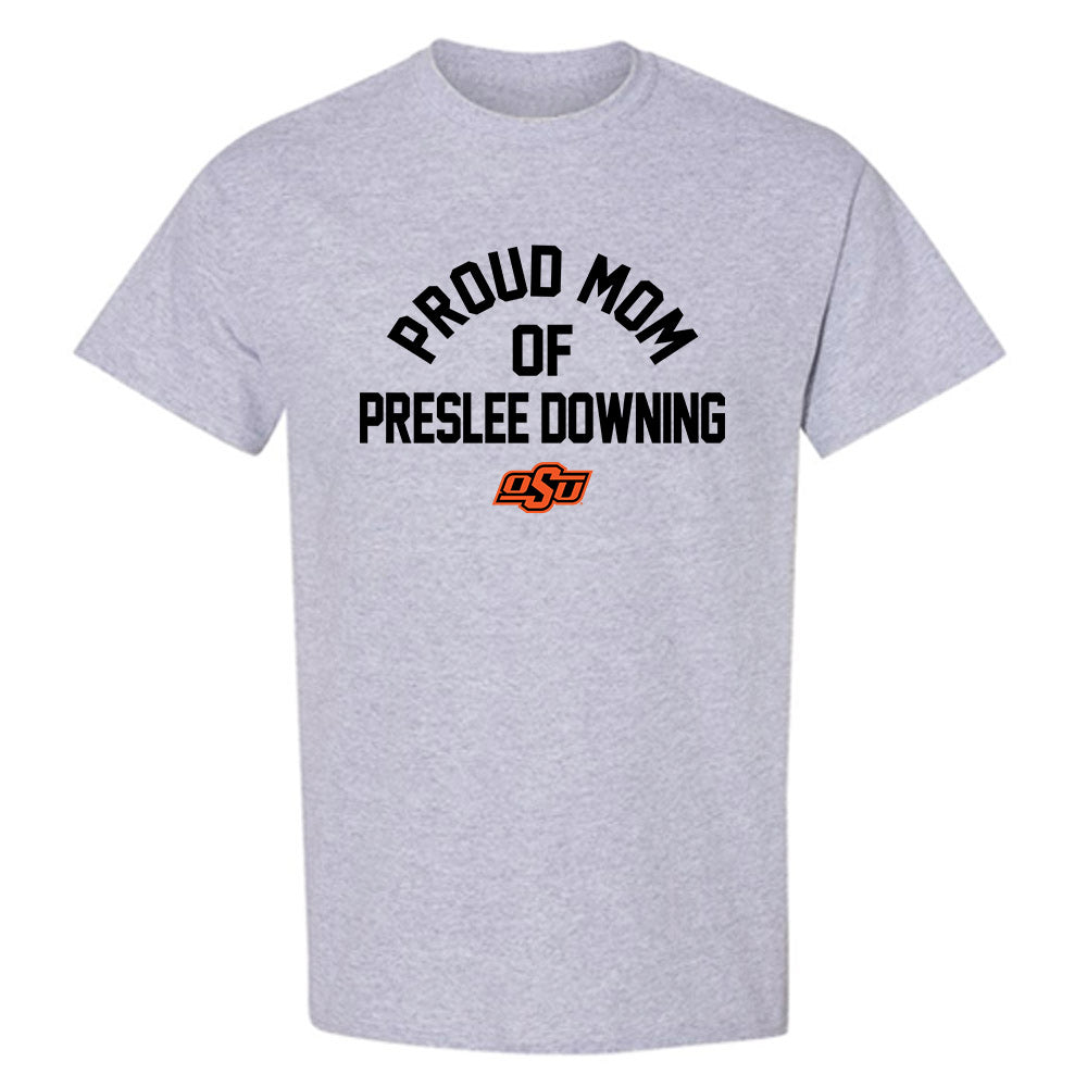 Oklahoma State - NCAA Softball : Preslee Downing - Sports Mom T-Shirt-0
