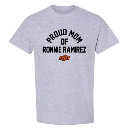 Oklahoma State - NCAA Wrestling : Ronnie Ramirez - Sports Mom T-Shirt-0