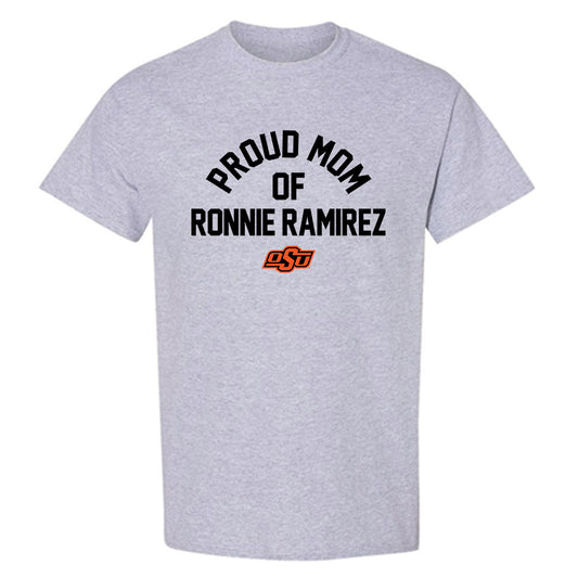 Oklahoma State - NCAA Wrestling : Ronnie Ramirez - Sports Mom T-Shirt-0
