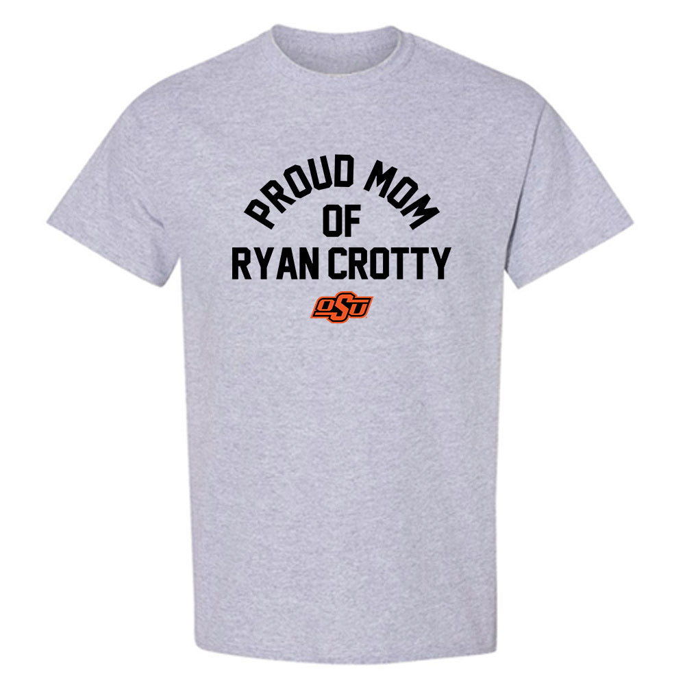 Oklahoma State - NCAA Men's Basketball : Ryan Crotty - Sports Mom T-Shirt-0