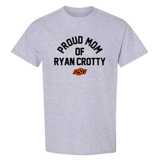Oklahoma State - NCAA Men's Basketball : Ryan Crotty - Sports Mom T-Shirt-0