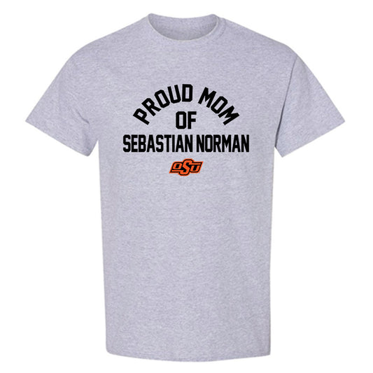 Oklahoma State - NCAA Baseball : Sebastian Norman - Sports Mom T-Shirt-0