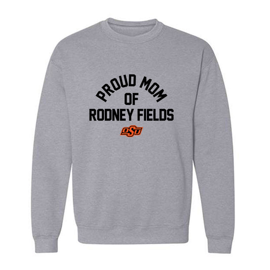 Oklahoma State - NCAA Football : Rodney Fields - Sports Mom Crewneck Sweatshirt-0