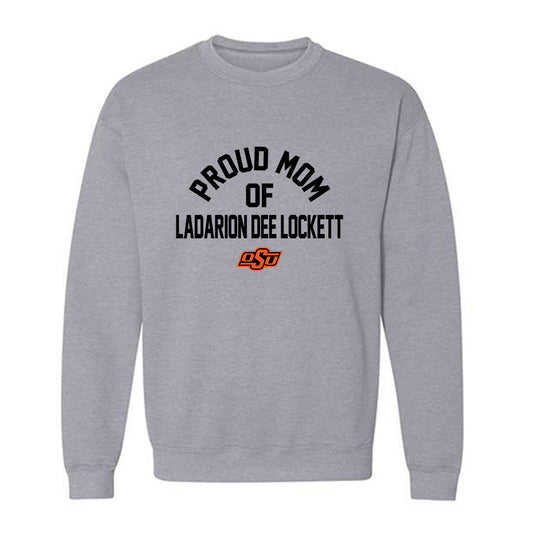 Oklahoma State - NCAA Wrestling : LaDarion Dee Lockett - Sports Mom Crewneck Sweatshirt-0