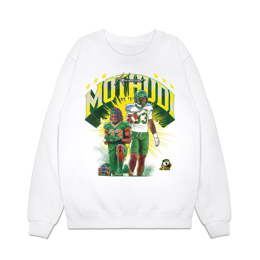 Oregon - NCAA Football : Kamar Mothudi - Collage Premium Crewneck Sweatshirt-0