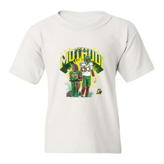 Oregon - NCAA Football : Kamar Mothudi - Collage Youth T-Shirt-0