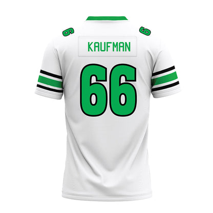 Marshall - NCAA Football : Eli Kaufman - White Premium Football Jersey-1