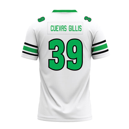 Marshall - NCAA Football : Ajani Cuevas-Gillis - White Premium Football Jersey-1
