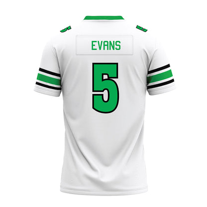 Marshall - NCAA Football : KaTron Evans - White Premium Football Jersey-1