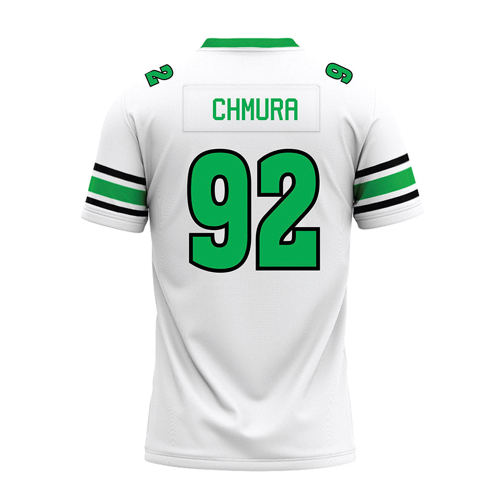 Marshall - NCAA Football : Cameron Chmura - White Premium Football Jersey-1