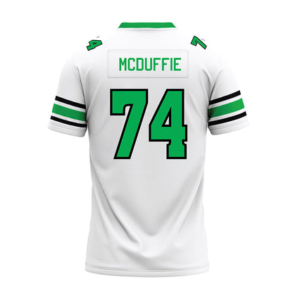 Marshall - NCAA Football : Tyler McDuffie - White Premium Football Jersey-1