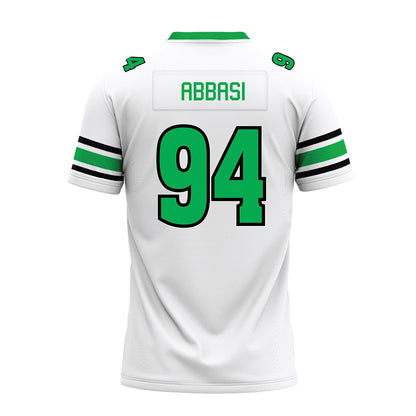 Marshall - NCAA Football : Ali Abbasi - White Premium Football Jersey-1