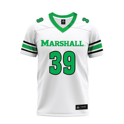 Marshall - NCAA Football : Ajani Cuevas-Gillis - White Premium Football Jersey-0