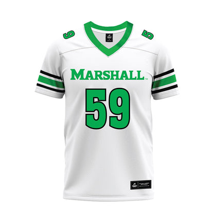 Marshall - NCAA Football : Evan Ferguson - White Premium Football Jersey-0