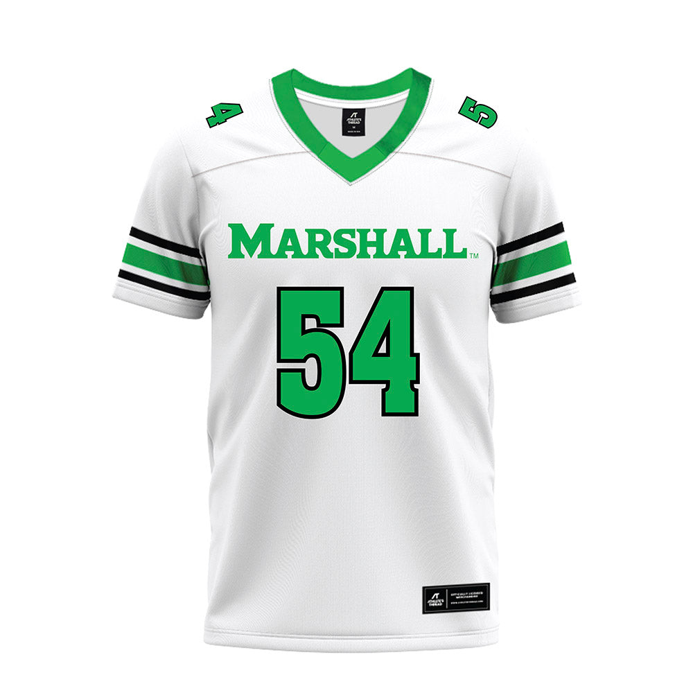 Marshall - NCAA Football : Drake Lanham - White Premium Football Jersey-0