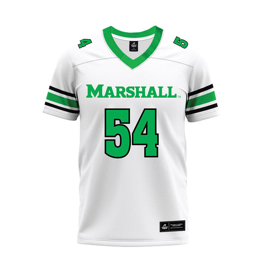 Marshall - NCAA Football : Drake Lanham - White Premium Football Jersey-0
