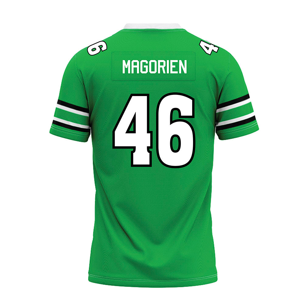 Marshall - NCAA Football : Gavin Magorien - Green Premium Football Jersey-1