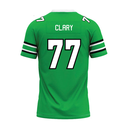 Marshall - NCAA Football : Isaac Clary - Green Premium Football Jersey-1