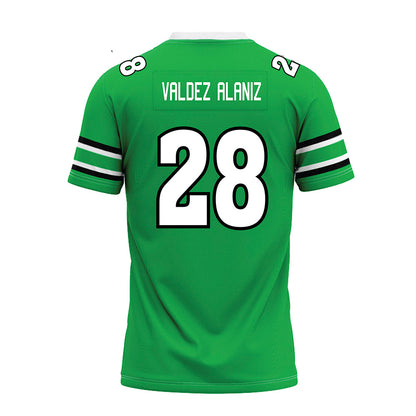 Marshall - NCAA Football : Joshua Valdez-alaniz - Green Premium Football Jersey-1