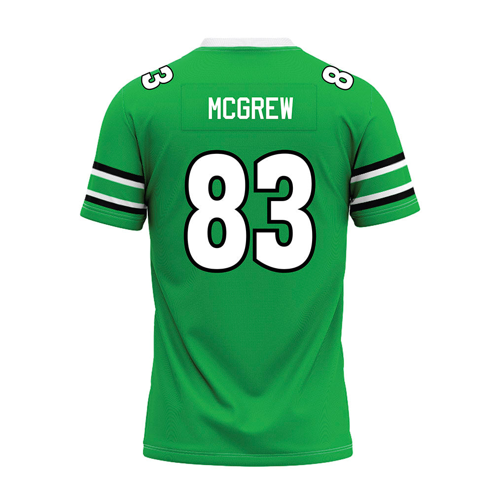 Marshall - NCAA Football : Rhett Mcgrew - Green Premium Football Jersey-1