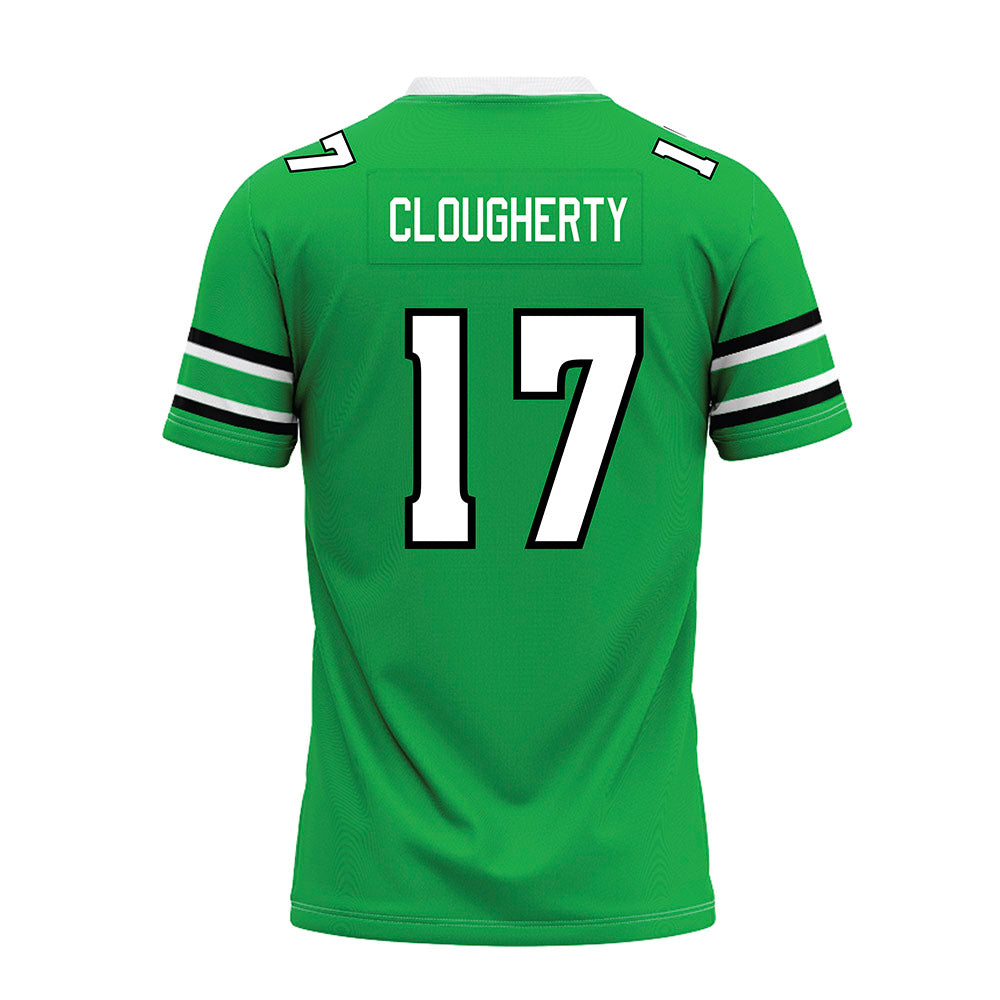 Marshall - NCAA Football : Jack Clougherty - Green Premium Football Jersey-1