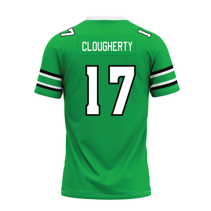 Marshall - NCAA Football : Jack Clougherty - Green Premium Football Jersey-1