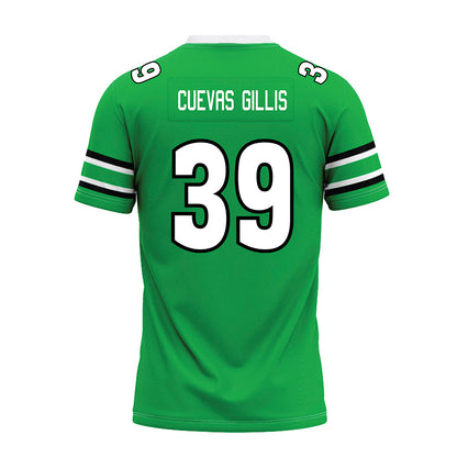 Marshall - NCAA Football : Ajani Cuevas-Gillis - Green Premium Football Jersey-1