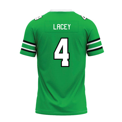 Marshall - NCAA Football : Demarcus Lacey - Green Premium Football Jersey-1