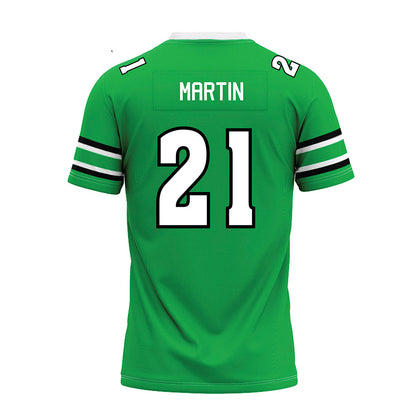 Marshall - NCAA Football : Tyas Martin - Green Premium Football Jersey-1
