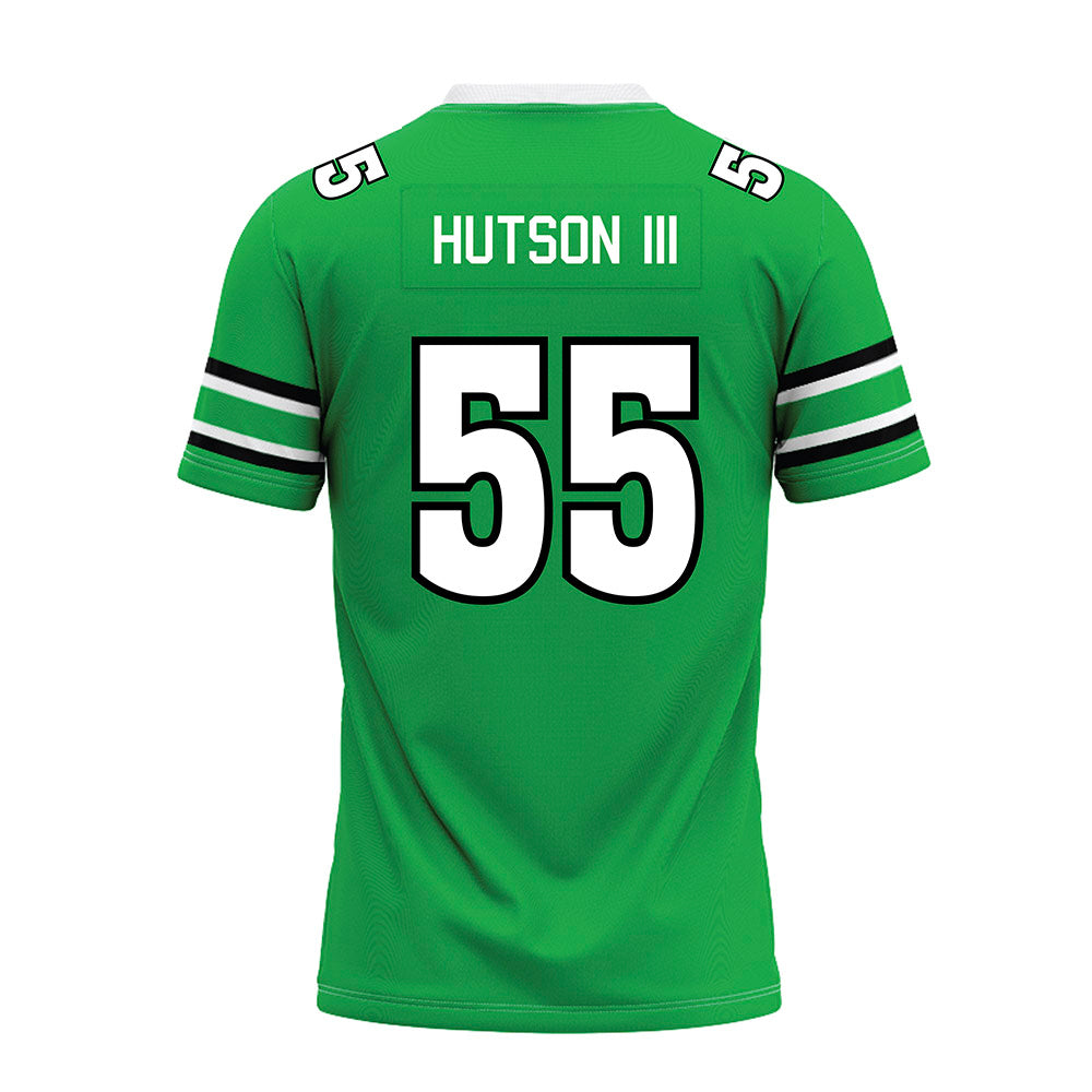 Marshall - NCAA Football : Paul Hutson III - Green Premium Football Jersey-1