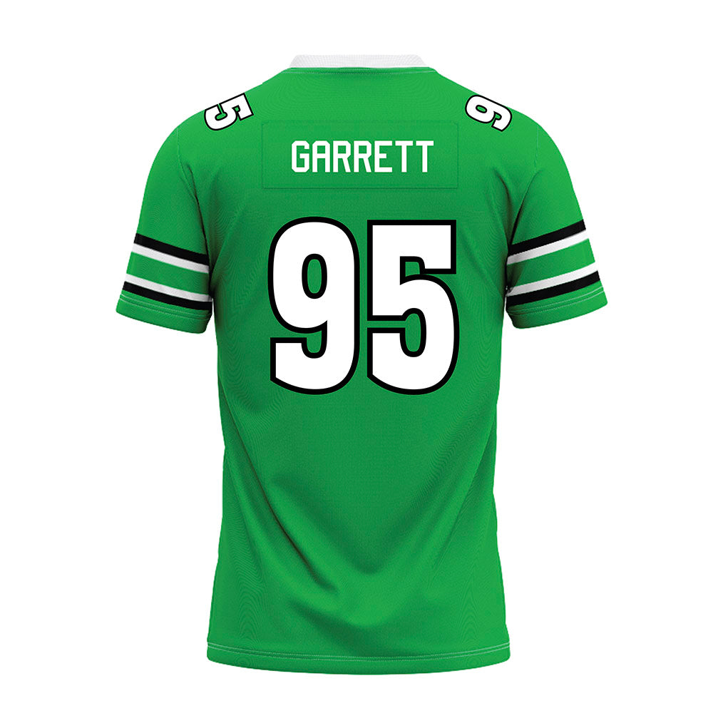 Marshall - NCAA Football : Donovan Garrett - Green Premium Football Jersey-1