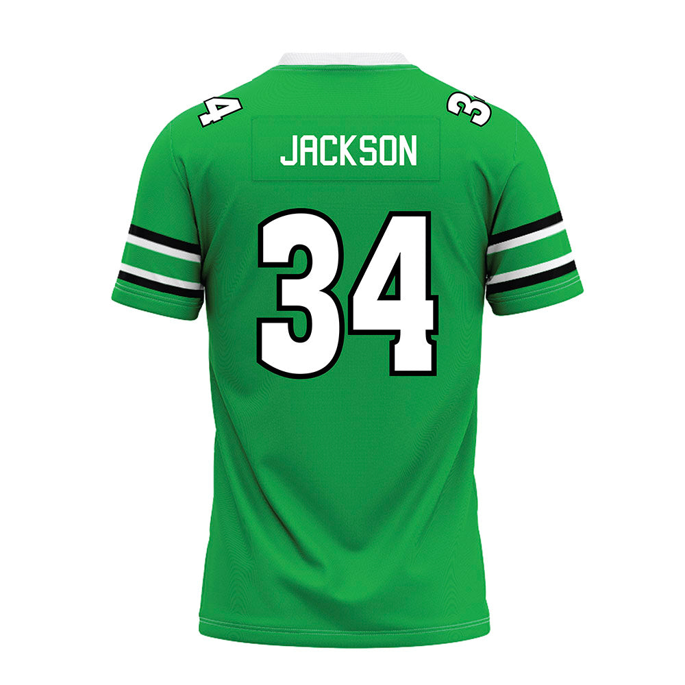 Marshall - NCAA Football : Stanley Jackson - Green Premium Football Jersey-1