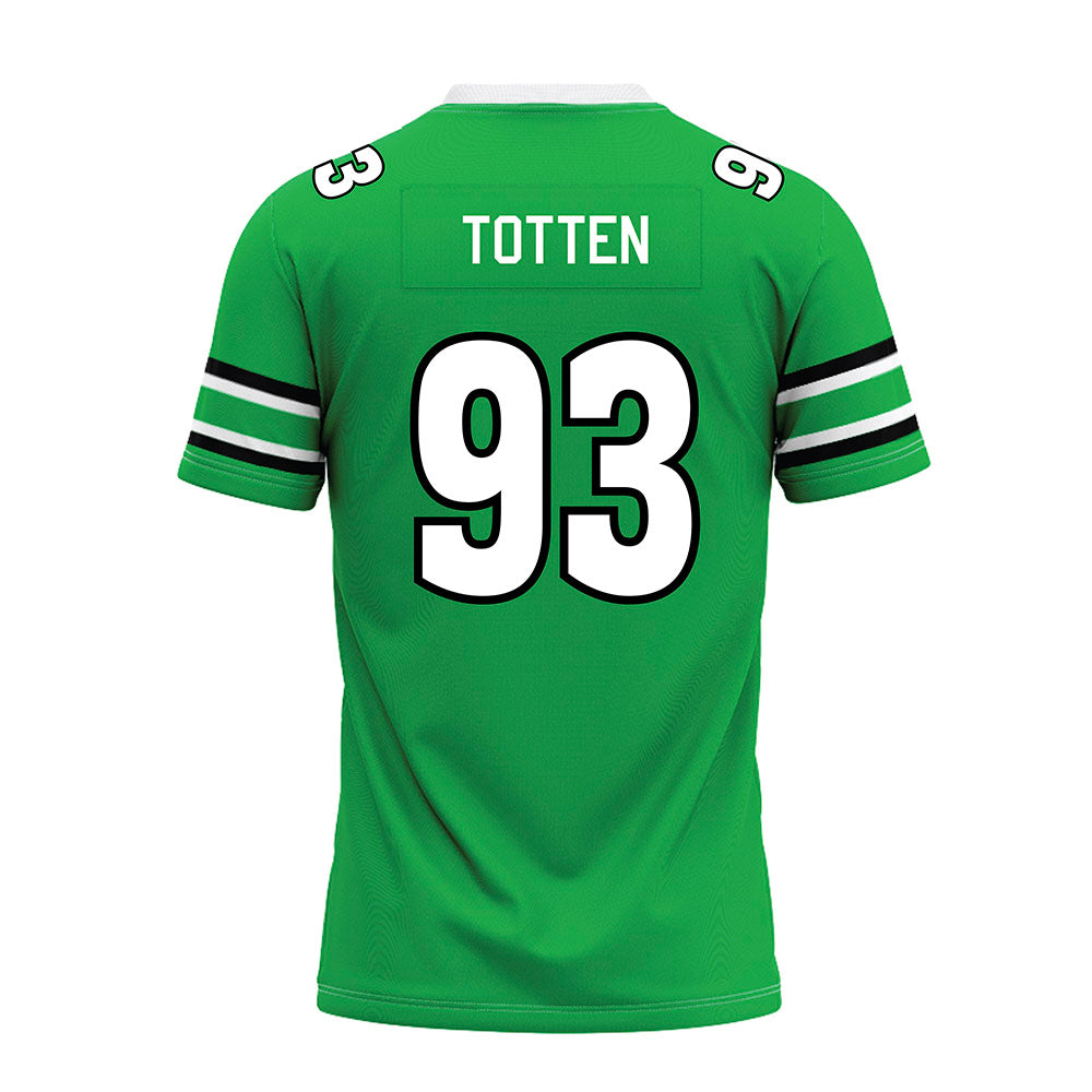 Marshall - NCAA Football : Nathan Totten - Green Premium Football Jersey-1