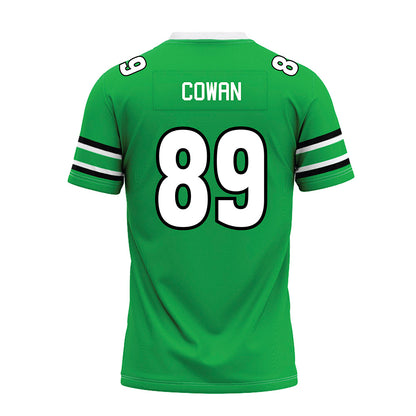 Marshall - NCAA Football : atley cowan - Green Premium Football Jersey-1