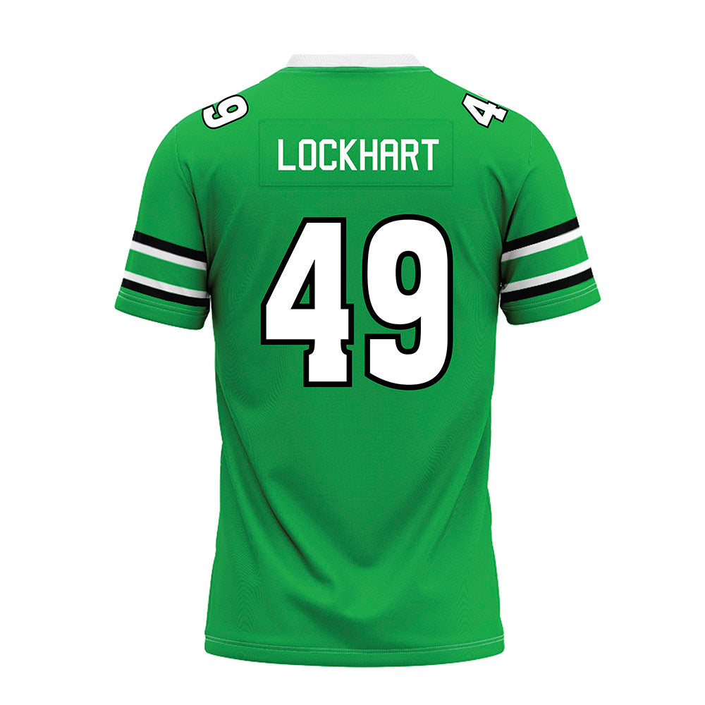 Marshall - NCAA Football : Mekhi Lockhart - Green Premium Football Jersey-1