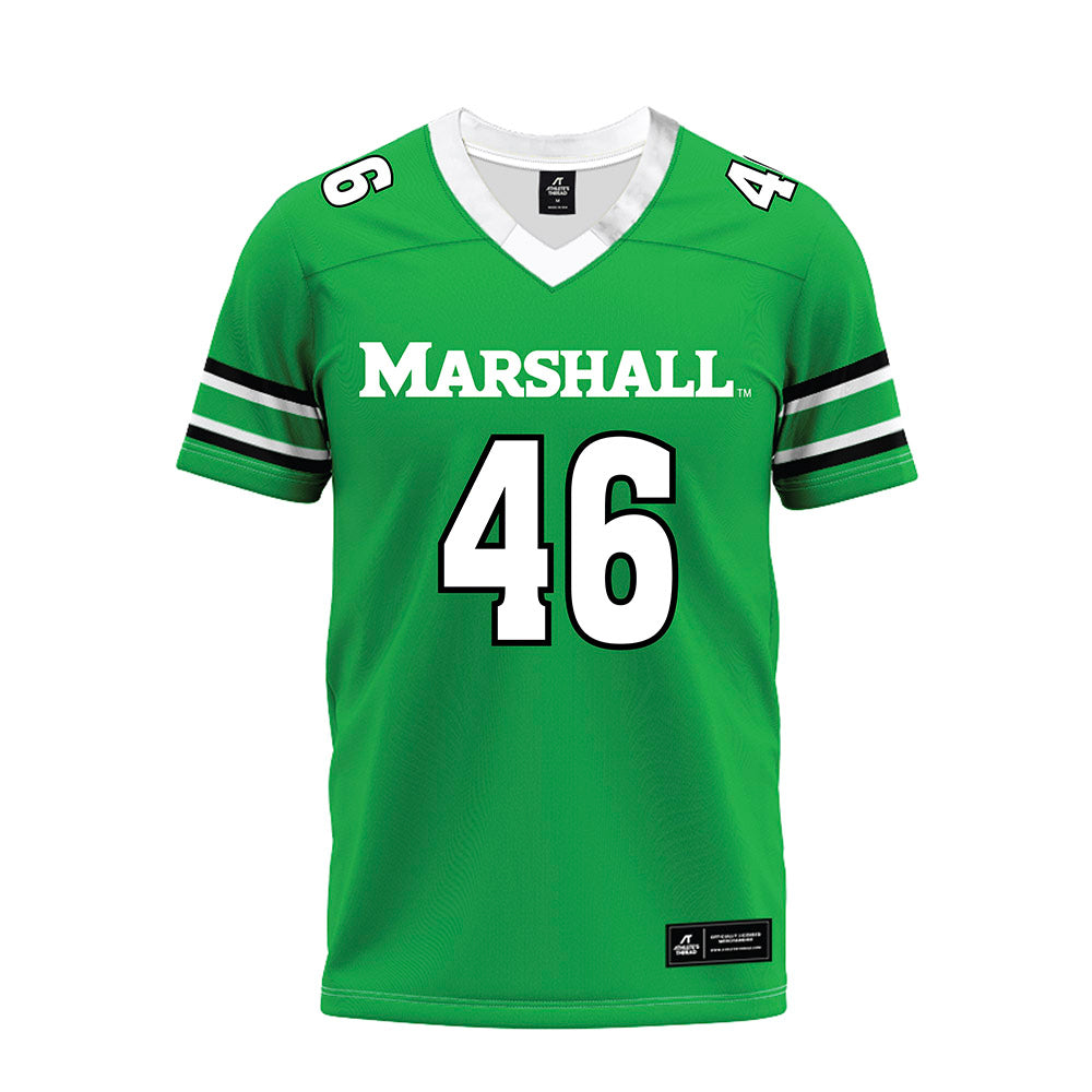 Marshall - NCAA Football : Gavin Magorien - Green Premium Football Jersey-0