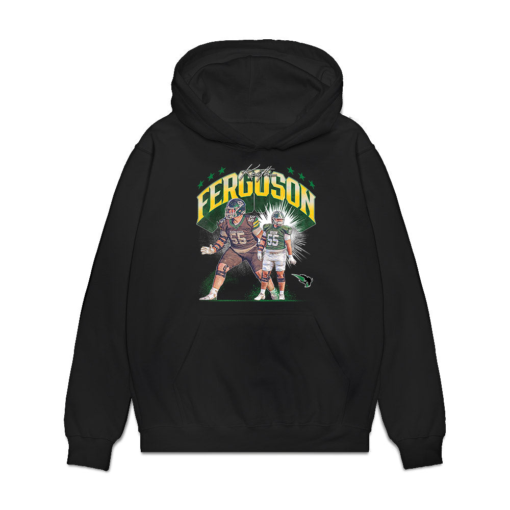 OKBU - NCAA Football : Keith Ferguson - Premium Hooded Sweatshirt-0