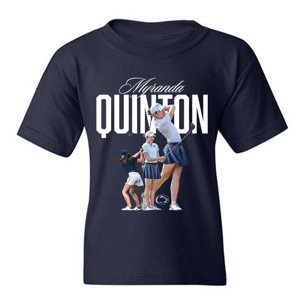 Penn State - NCAA Women's Golf : Myranda Quinton - Collage Youth T-Shirt-0
