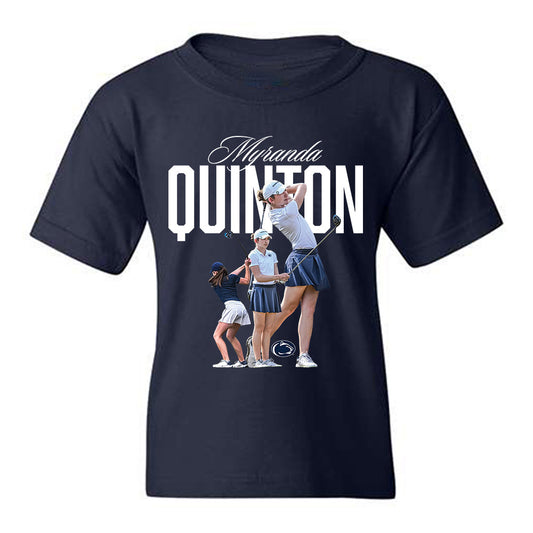 Penn State - NCAA Women's Golf : Myranda Quinton - Collage Youth T-Shirt-0