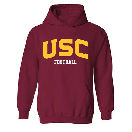 USC - NCAA Football : Jamaal Jarrett - Classic Shersey Hooded Sweatshirt-0