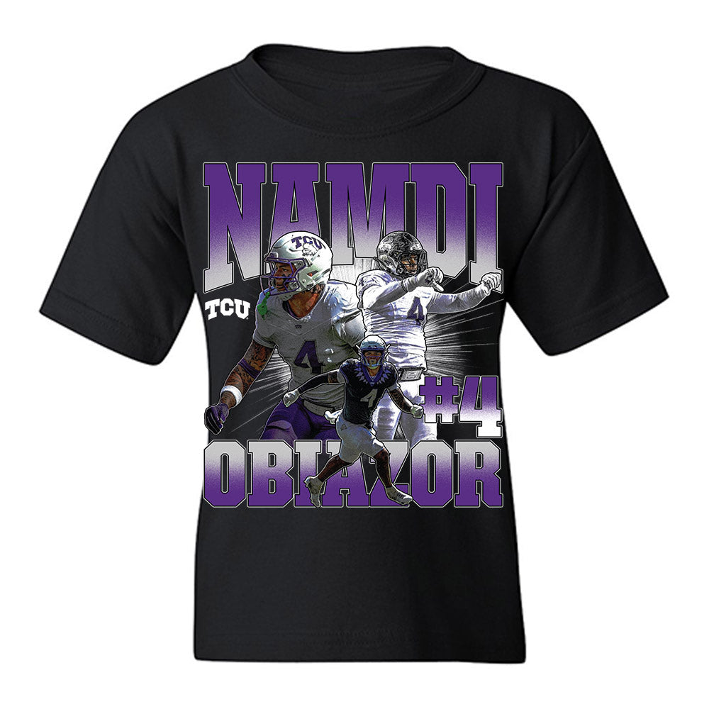 TCU - NCAA Football : Namdi Obiazor - Collage Youth T-Shirt-0